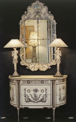 Miroir mural - SCALA - PROVENCE & FILS - de style