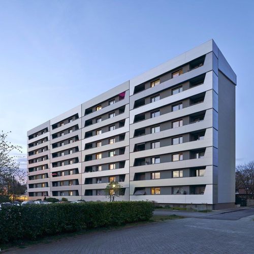 Bardage pour façade ventilée - QBISS SCREEN - Trimo - à cassettes / durable / recyclable