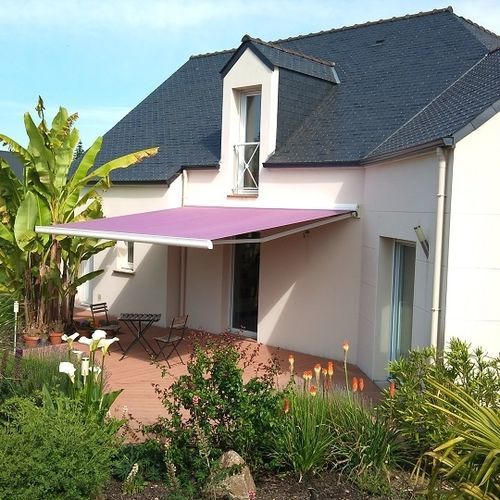 Store banne coffre - CALYSTA - SOLISO EUROPE - motorisé / de terrasse / couleur personnalisable