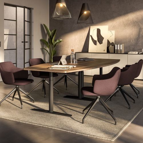 Bureau pour open space - MONTEVO - ASSMANN BÜROMÖBEL GMBH & CO. KG - sur pied / pour 2 personnes / contemporain
