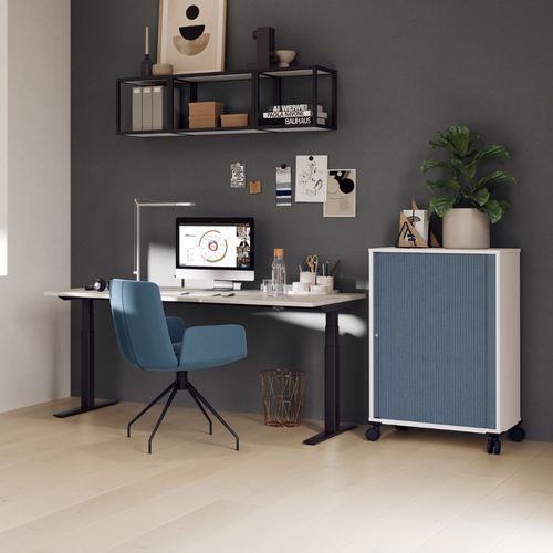Chaise contemporaine - TIVOLI - ASSMANN BÜROMÖBEL GMBH & CO. KG - d'intérieur / en tissu / bois