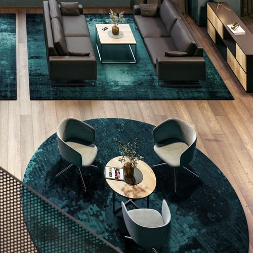 Chaise contemporaine - TRENTO - ASSMANN BÜROMÖBEL GMBH & CO. KG - d'intérieur / en tissu / avec piètement en métal