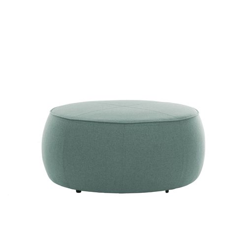 Pouf contemporain - MASSA - ASSMANN BÜROMÖBEL GMBH & CO. KG - en tissu / en simili cuir / rond