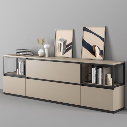 Buffet haut - INTAVIS - ASSMANN BÜROMÖBEL GMBH & CO. KG - contemporain / en bois / avec tiroirs