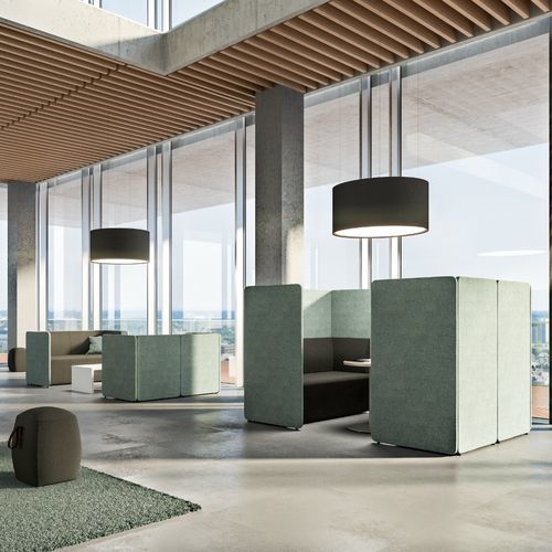 Poste de travail pour bureau - SYNEO LINE - ASSMANN BÜROMÖBEL GMBH & CO. KG