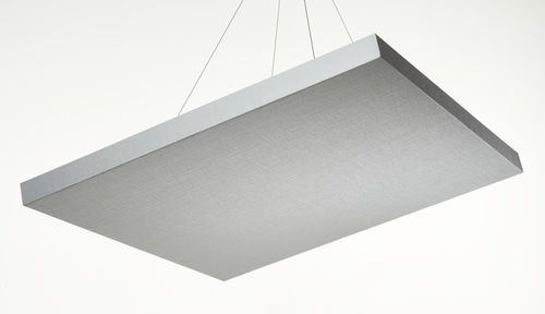 Panneau acoustique pour plafond - ECHOCLOUD: DEEP CLOUD - Kirei USA - en PET / rectangulaire / professionnel