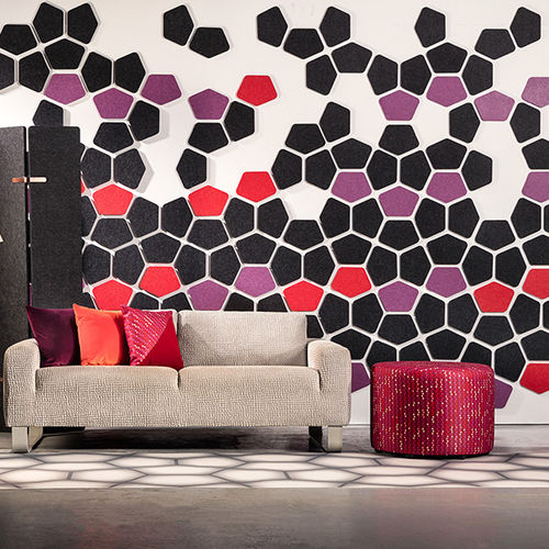 Carrelage plastique - ECHOPANEL: GEOMETRY  - Kirei USA - à relief / d'intérieur / mural