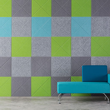 Carrelage d'intérieur - ECHOPANEL: VEE  - Kirei USA - mural / plastique / 50x50 cm