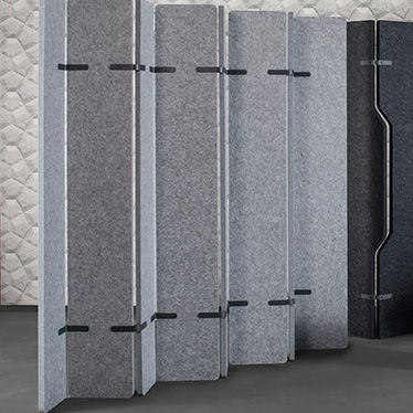 Cloison amovible - ECHOPANEL: PLATOON - Kirei USA - en plastique / professionnelle
