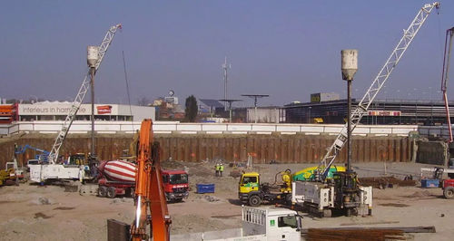 Soil mixing pour amélioration des sols - CSM - FRANKI FOUNDATIONS BELGIUM