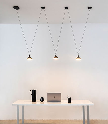 Suspension - SIRIO  - Mantra - en aluminium / en acrylique / contemporaine