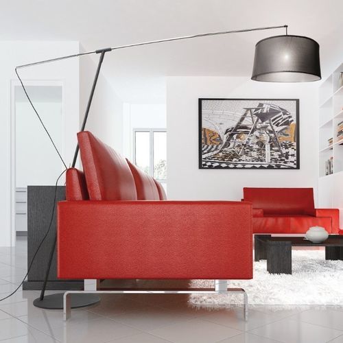 Lampe sur pied - NÓRDICA  - Mantra - en métal / contemporaine / d'intérieur