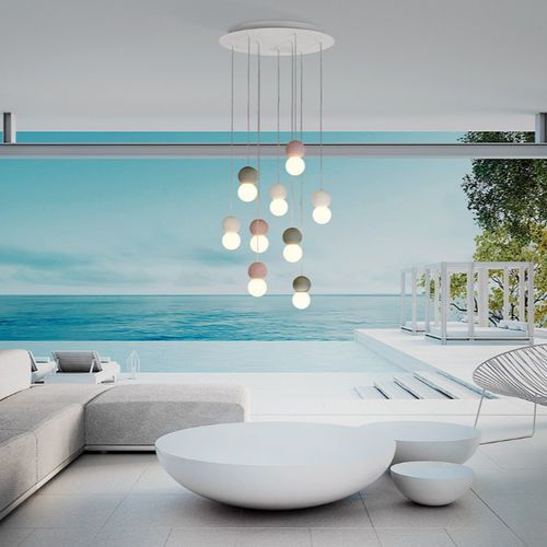 Suspension - GALAXIA  - Mantra - en acier / contemporaine / d'intérieur