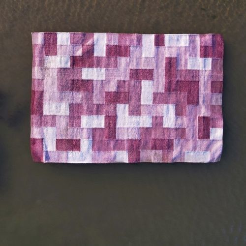 Tapis contemporain - MASIA - calma - à motif / à motif géométrique / en plastique recyclé