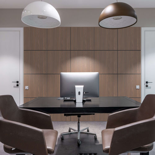 Panneau acoustique décoratif - VicStrip Square - Vicoustic - Innovative Acoustic Solutions - pour mur / pour plafond / en HPL