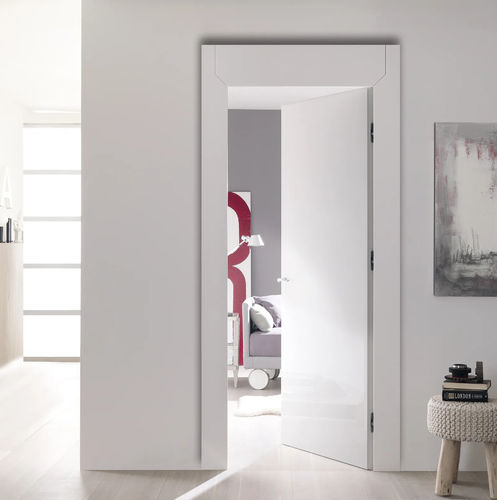 Porte d'intérieur - Aurea Slim - Bertolotto Porte - en MDF / battante / contemporaine