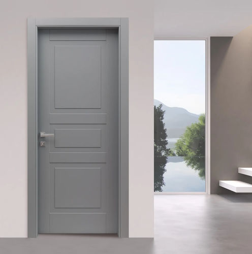 Porte d'intérieur - Pantoquadra Venezia - Bertolotto Porte - en MDF / battante / coulissante
