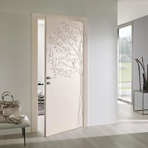 Porte d'intérieur - NATURA ULIVO - Bertolotto Porte - en fibre végétale / en papier / coulissante