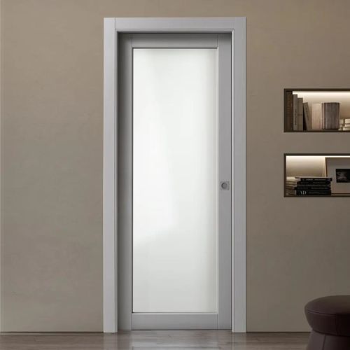 Baie vitrée coulissante - 2020V GHIAIA OPACO - Bertolotto Porte - en bois / en MDF / en sapin