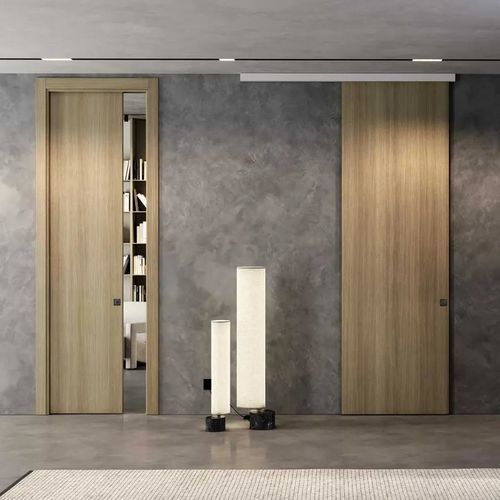 Porte d'intérieur - CL - Bertolotto Porte - en bois / en chêne naturel / en chêne