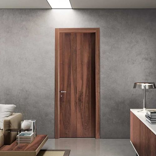 Porte d'intérieur - CL - Bertolotto Porte - en placage de bois / en noyer / coulissante