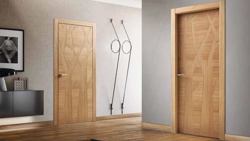 Porte d'intérieur - BOULEVARD - Bertolotto Porte - en placage de bois / en chêne / en MDF