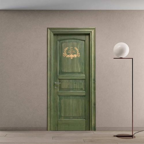 Porte d'intérieur - ELECTA SERIE 3CE P - Bertolotto Porte - en bois massif / battante / classique