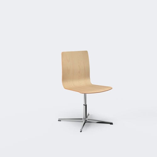 Chaise visiteur contemporaine - WOODY - Aresline - d'intérieur / en tissu / en acier
