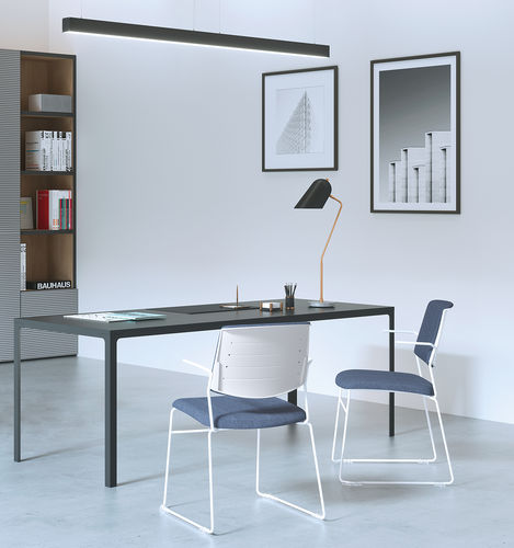 Chaise contemporaine - ZERO9 FILO - Aresline - d'intérieur / en acier / en PP
