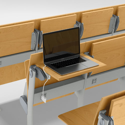 Poste de travail pour bureau - IN-SEAT POWER - Aresline - pour stade