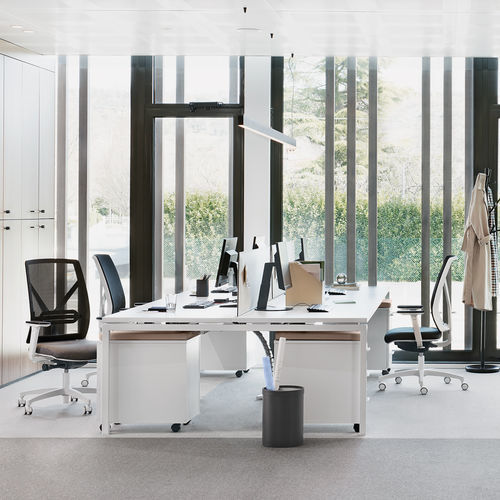 Fauteuil de bureau design - DOTWAY - Aresline - en tissu / en plastique / tapissé