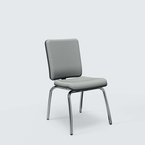 Chaise visiteur contemporaine - SMART - Aresline - d'intérieur / en PP / avec piètement en aluminium