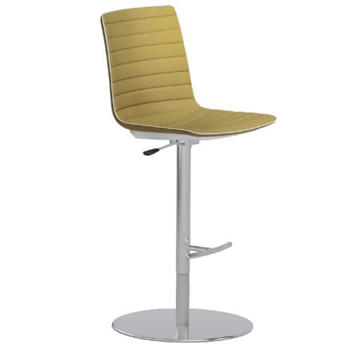 Tabouret de bar contemporain - AIRA - Aresline - en tissu / en polypropylène / en aluminium