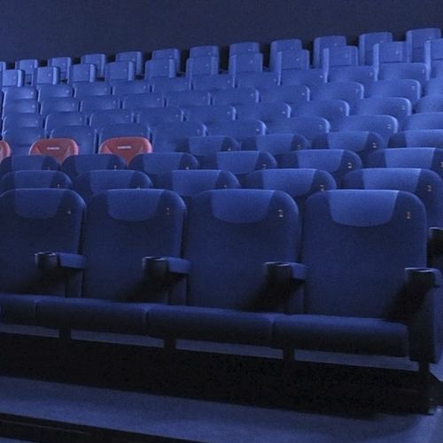 Chaise d'auditorium contemporaine - KINO - Aresline - d'intérieur / en tissu / avec piètement en métal