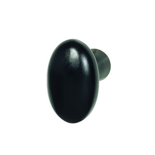 Bouton de porte classique - OVALE - BRIONNE - en laiton / en fer forgé