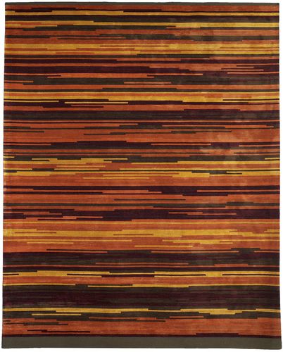 Tapis contemporain - Limouna I - Tai Ping Carpets - à rayures / en sisal / en laine