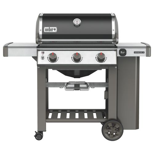 Barbecue à gaz - GENESIS® II E-310 GBS® - Weber EUROPE - sur roulettes / en fonte d'aluminium / en acier