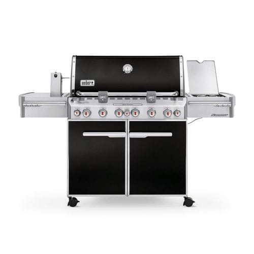 Barbecue à gaz - SUMMIT® E-670 GBS® - Weber EUROPE - sur roulettes / en acier inoxydable