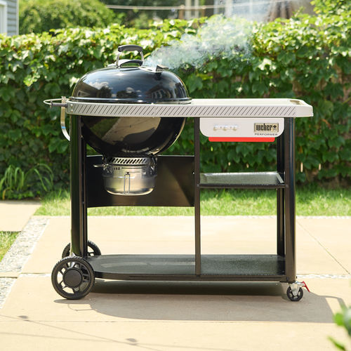 Barbecue à charbon - PERFORMER PREMIUM - Weber EUROPE - sur roulettes / encastrable / de table