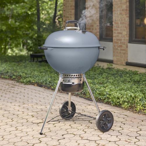 Barbecue à charbon - MASTER-TOUCH - Weber EUROPE - professionnel / sur roulettes / en acier inoxydable