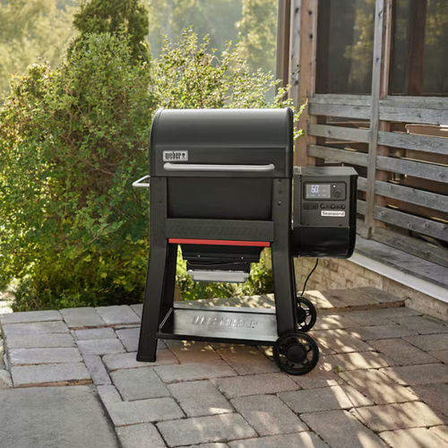 Barbecue à granulés de bois - SEARWOOD&reg; - Weber EUROPE - professionnel / sur roulettes / de table