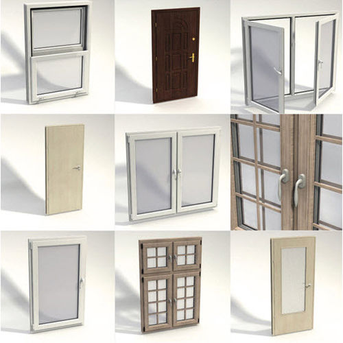 Bibliothèque d'objets 2D/3D - DOORS & WINDOWS DETAILS - DOSCH DESIGN