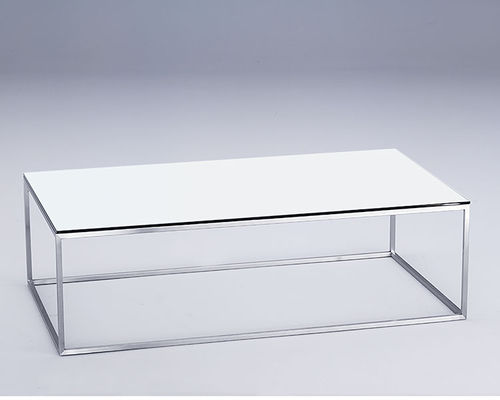 Table basse contemporaine - H 14 - Hans Hansen Furniture - en verre / en bois massif / en HPL