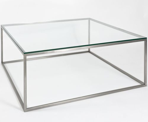 Table basse contemporaine - H 15 - Hans Hansen Furniture - en verre / en bois massif / en HPL