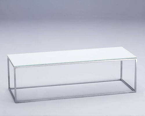 Table basse contemporaine - H 17 - Hans Hansen Furniture - en verre / en bois massif / en HPL