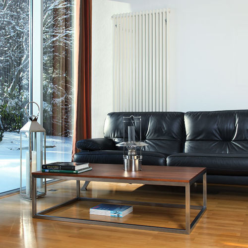 Table basse contemporaine - H 714 SIMPLE - Hans Hansen Furniture - en verre / en bois massif / en HPL