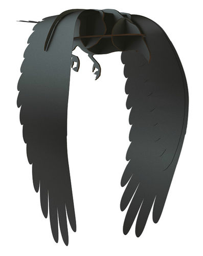 Sculpture en HPL - THE RAVENS - Ibride
