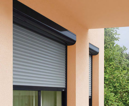 Volet roulant - VA - LAKAL - en aluminium / de porte
