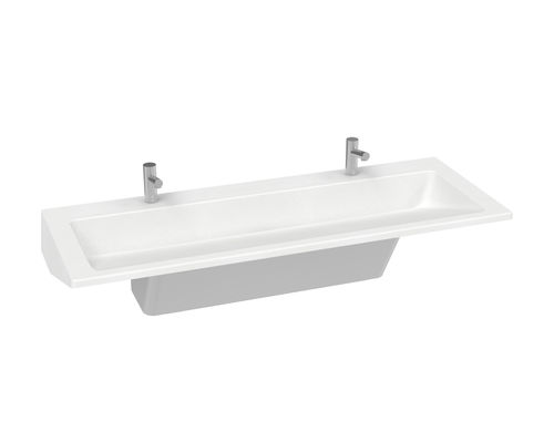 Vasque suspendue - LVRD2     - Bradley - en quartz / double / rectangulaire