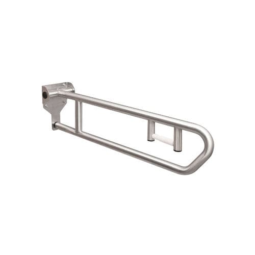 Barre de maintien en inox - 8370-105 - Bradley - en forme de U / murale / professionnelle